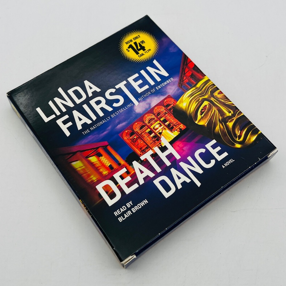 Death Dance Linda Fairstein Audiobook CD Alex‎ Cooper Novel Read by Blair Brown